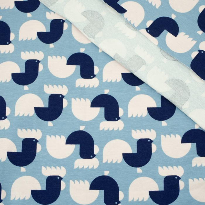 27CM ROOSTERS / FAIR WORLD / baby blue - single jersey TE210