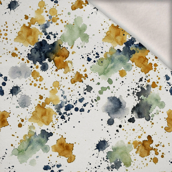 VINTAGE BLOTS - dzianina drapana z elastanem ITY