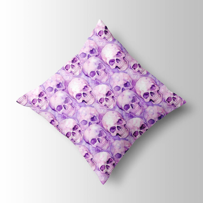 PASTEL SKULL - Baumwoll Webware