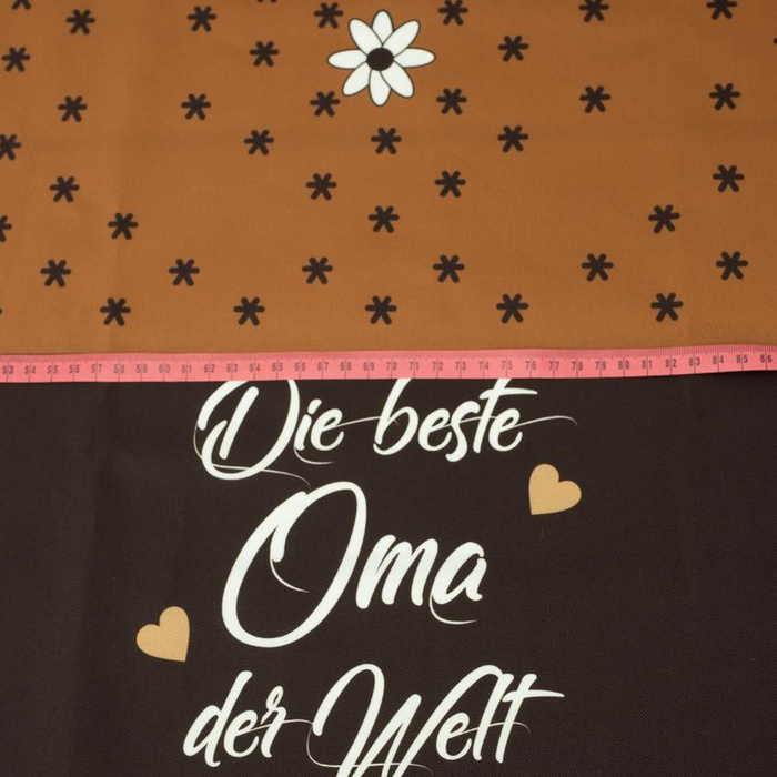 DIE BESTE OMA DER WELT - Paneel Wasserabweisende Webware DE