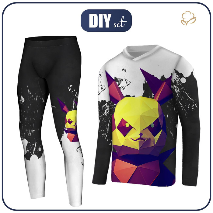 THERMO HERREN SET (STEVE) - BAD ELECTRICITY - Nähset S