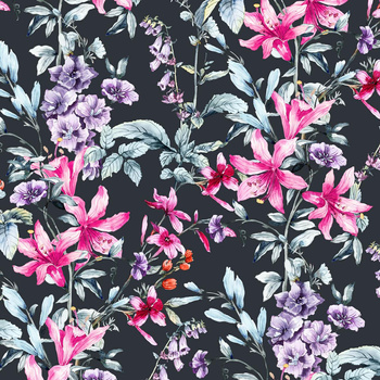 SPRING MEADOW M. 2 - Baumwoll Webware