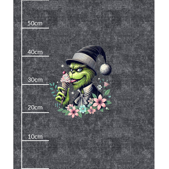 Funny Prankster  - panel (60cm x 50cm) - Welur tapicerski