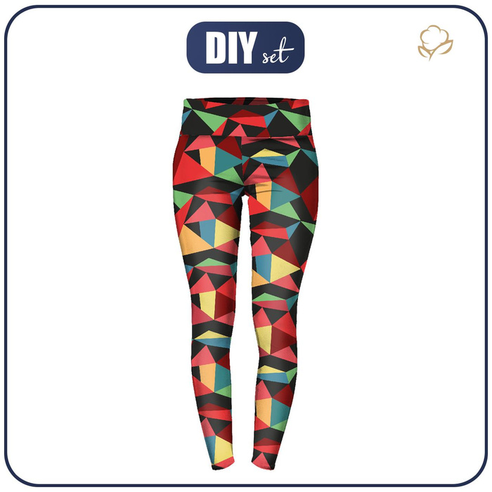 DAMEN THERMO LEGGINGS (GRETA) - EIS MS. 2 / bunt - Nähset