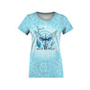 DAMEN T-SHIRT - WASSERWELT / blau - Nähset XS