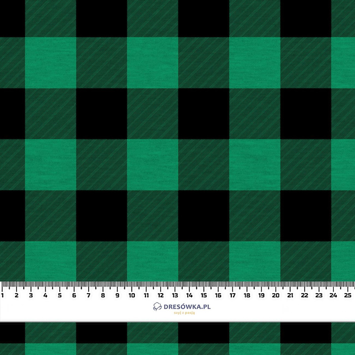 CHECK VICHY - MELANGE GREEN