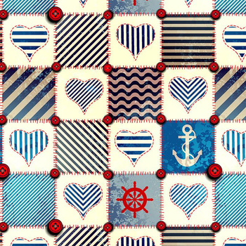 MARINE CHESSBOARD - Waterproof woven fabric