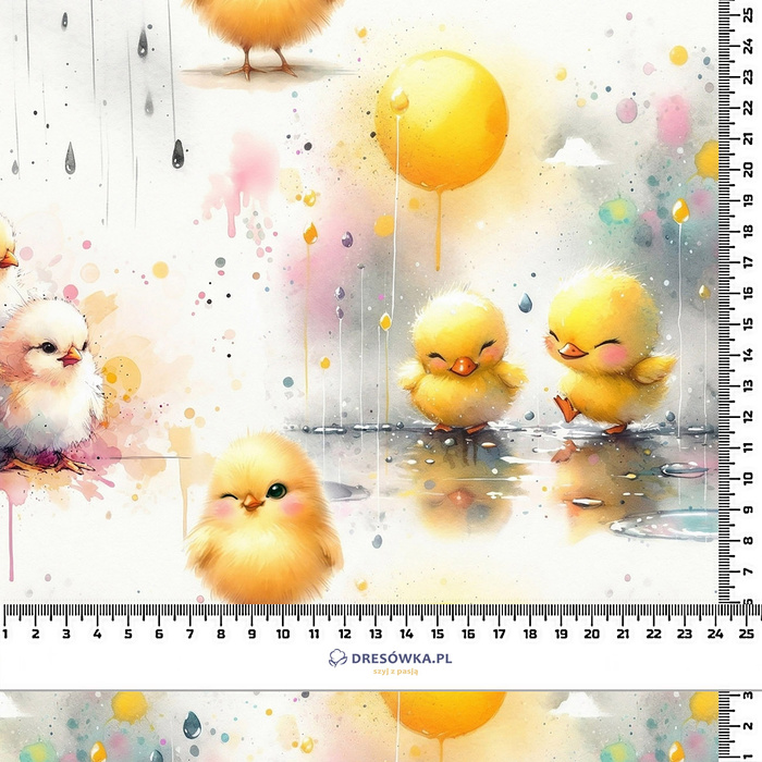 DUCKIE RAIN WZ. 2 - Hydrofobní česaná teplákovina