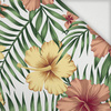 HIBISCUS - Woven Fabric for tablecloths