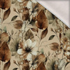 AUTUMN FLOWERS wz.22 - brushed knitwear with elastane ITY