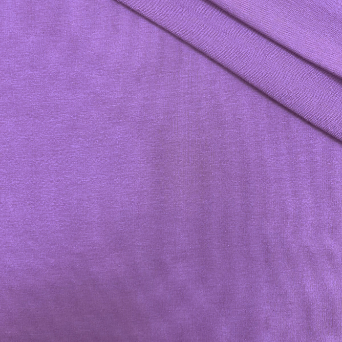 French Terry mit Elasthan - LAVENDER