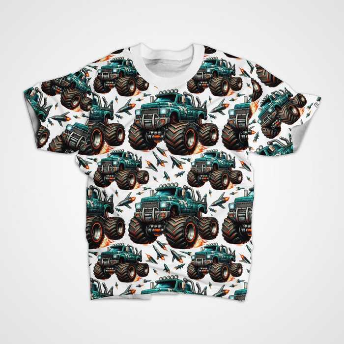 MONSTER TRUCK M. 2 - Lycra 300g