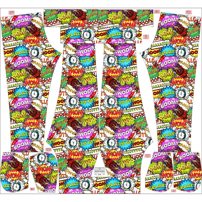 MEN'S JOGGERS (GREG) - COMICS 2.0 - sewing set XL