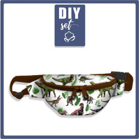 JAVOROVÉ LISTY / černá - Sada ledvinka - velká