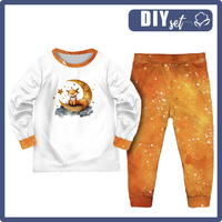CHILDREN'S PAJAMAS " MIKI" - SLEEPING FOX PAT. 2 - sewing set (146/152)