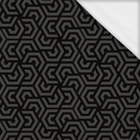 GEOMETRIC MINIMAL WZ. 11 - single jersey z elastanem ITY