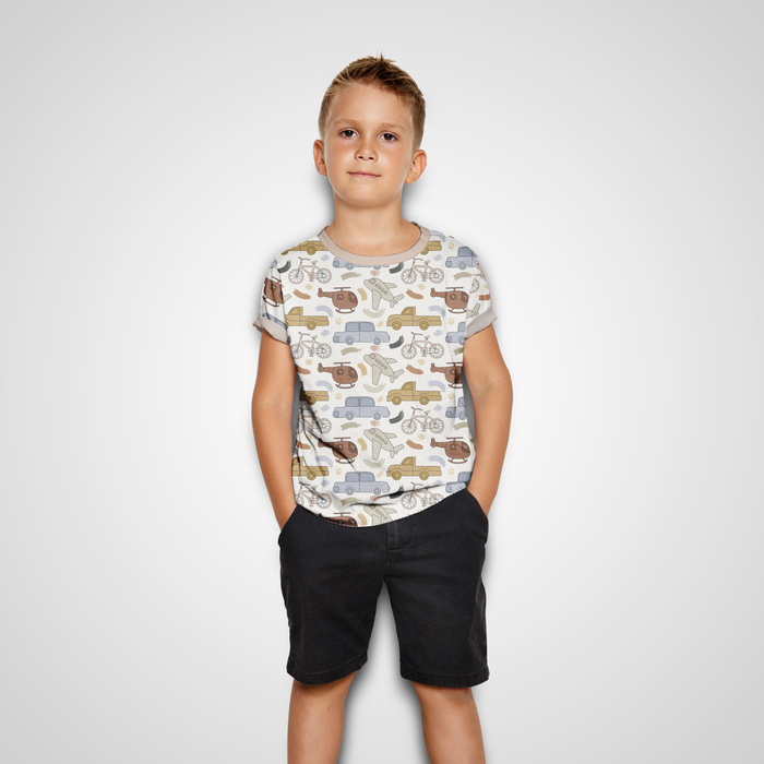 VEHICLES pat. 3 - Cotton muslin