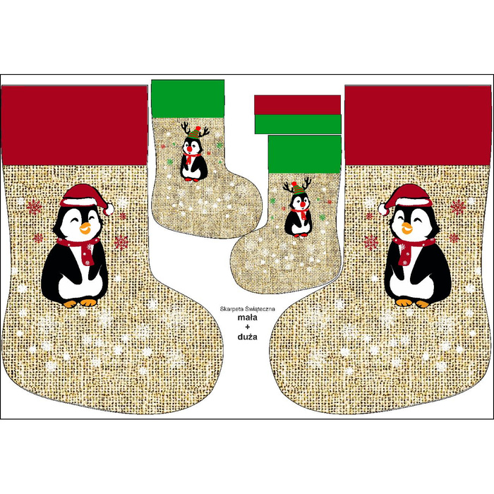 Weihnachtssocken Set - PINGUINE