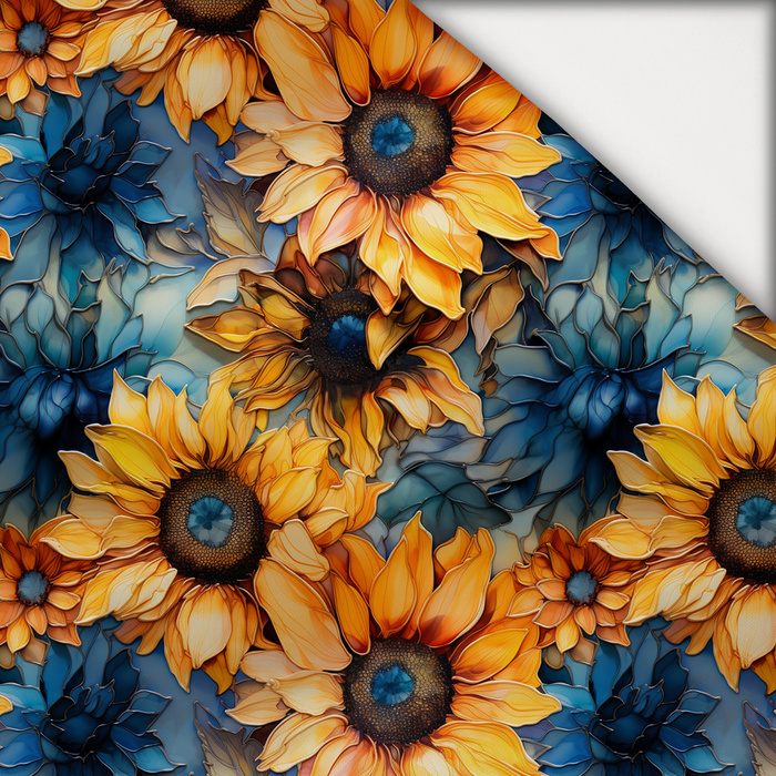 Sunflowers wz. 9 - lehký, česaný úplet
