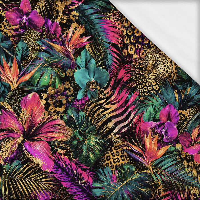 NEON JUNGLE WZ. 5 - single jersey s elastanem ITY