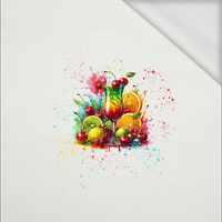 TUTTI FRUTTI MIX WZ. 2 - panel (60cm x 50cm) looped knit