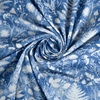 100CM WEIß FARNBLÜTEN (CLASSIC BLUE) - HOME DECOR PREMIUM Webware