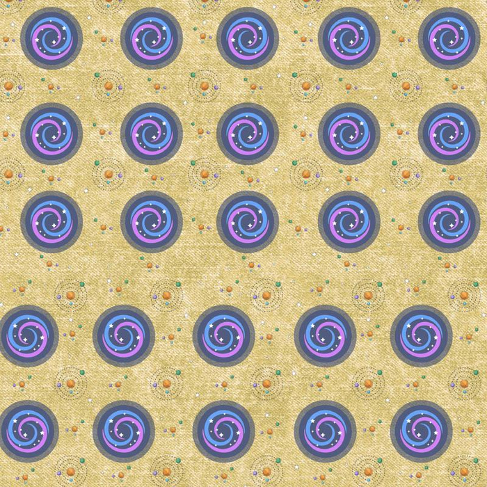 PRZESTRZEŃ KOSMICZNA (WYPRAWA W KOSMOS) / ACID WASH ZŁOTY