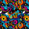 STREET GRAFFITI wz.5 - Wasserabweisende Webware