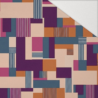 RETRO GEOMETRIC WZ. 1 - Hydrophobic brushed knit