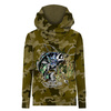 BLUZA Z KAPTUREM UNISEX (HYDRA) - FISHING TIME - zestaw do uszycia (146/152)