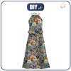 ŠATY "DALIA" MAXI (S-M) - FLOWERS VZ.15 - Sada šití 
