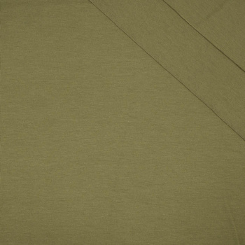 D-13 Olivgrün - single jersey mit elastan TE210