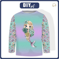 LONGSLEEVE - MERMAIDS AND PINEAPPLES - sewing set