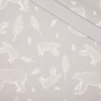 BEARS (CONTOUR) / cement - single jersey