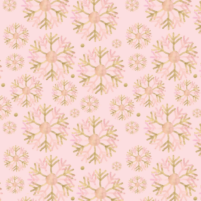 PINK SNOWFLAKES pat. 3