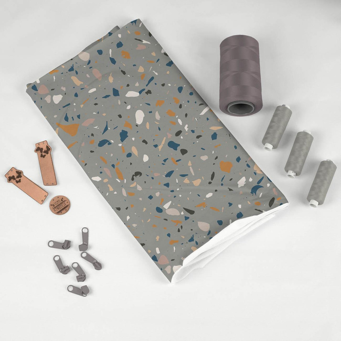 TERRAZZO PAT. 8 - Cotton woven fabric