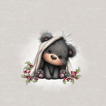 WINTER ANIMALS wz.8 - panel (60cm x 50cm) Sommersweat