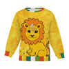CHILDREN'S (NOE) SWEATSHIRT - LION LEON - looped knit fabric (110/116)