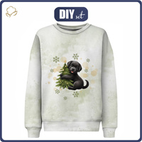 CHILDREN'S (NOE) SWEATSHIRT - WINTER ANIMALS WZ. 10 - sewing set