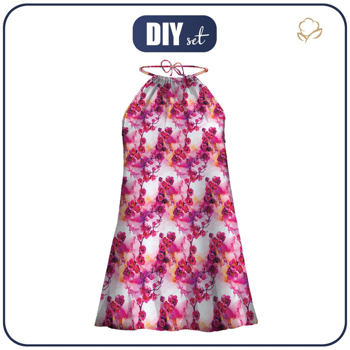 KLEID "DALIA" MINI (XXS-XS) - ALCOHOL PASTEL WZ.6 - Nähset