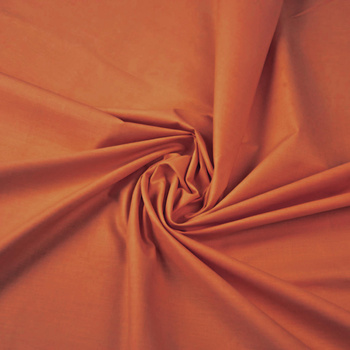 BRICK (DARK ORANGE) - Cotton woven fabric