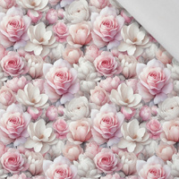 PASTEL FLOWERS WZ. 22 - Baumwoll Webware
