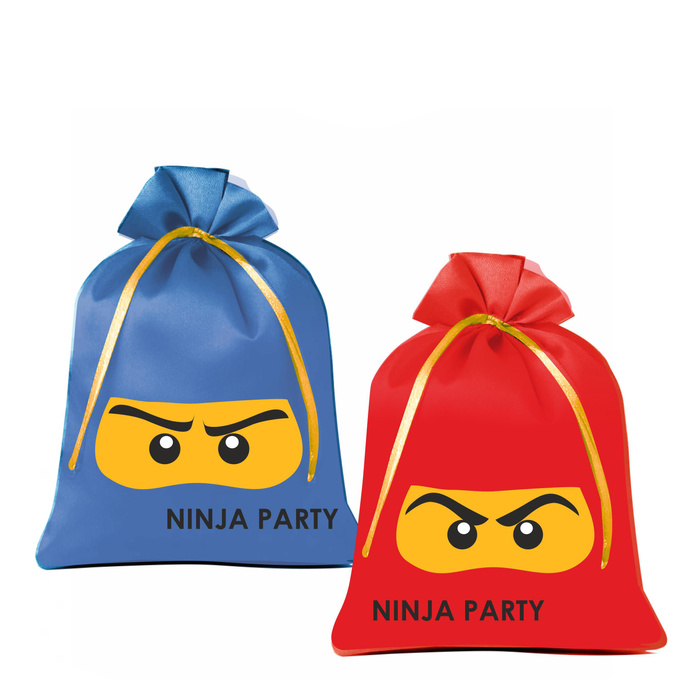 Geschenkbeutel - NINJA m. 2 - groß