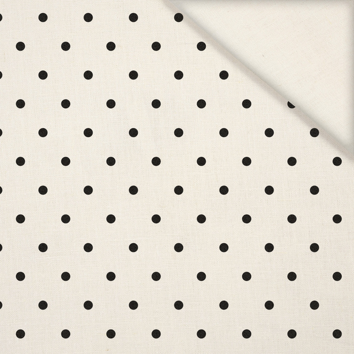 POLKA DOTS WZ. 2 - Linen 100%