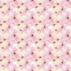 PINK FLOWERS (IN THE MEADOW) - Cotton woven fabric