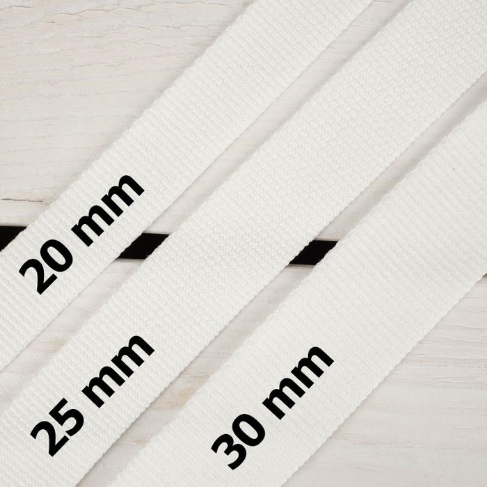Taśma nośna parciana 30mm - STOKROTKI WZ. 2 / granatowy