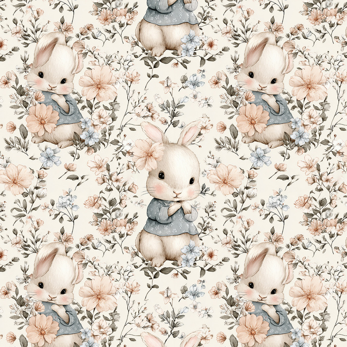 HAPPY BUNNY WZ. 4 - Slub Weave