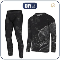 THERMO HERREN SET (STEVE) - POLARWOLF - Nähset S