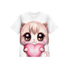 2-PACK - KINDER T-SHIRT - SWEET CATS Ms. 3 - Nähset (92/98)