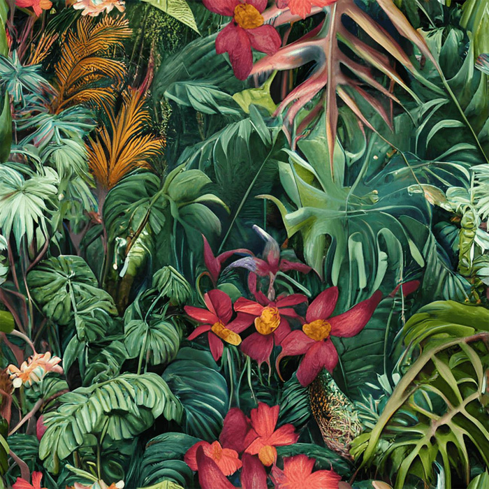 WILD JUNGLE pat. 1 - Thermo lycra